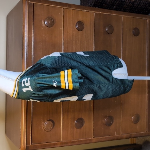 AARON RODGERS #12 Green Bay Packers NFL PLAYERS Reebok Youth M (Wmns XS) - Picture 11 of 13